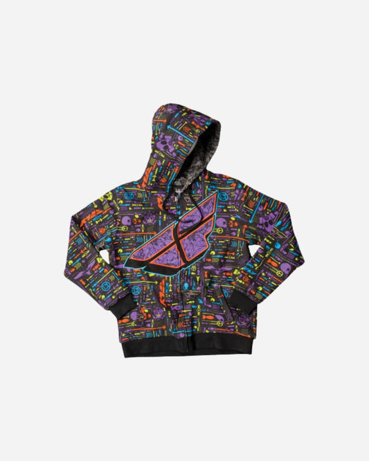 Fly Racing Reverse Wild Hoodie - Black