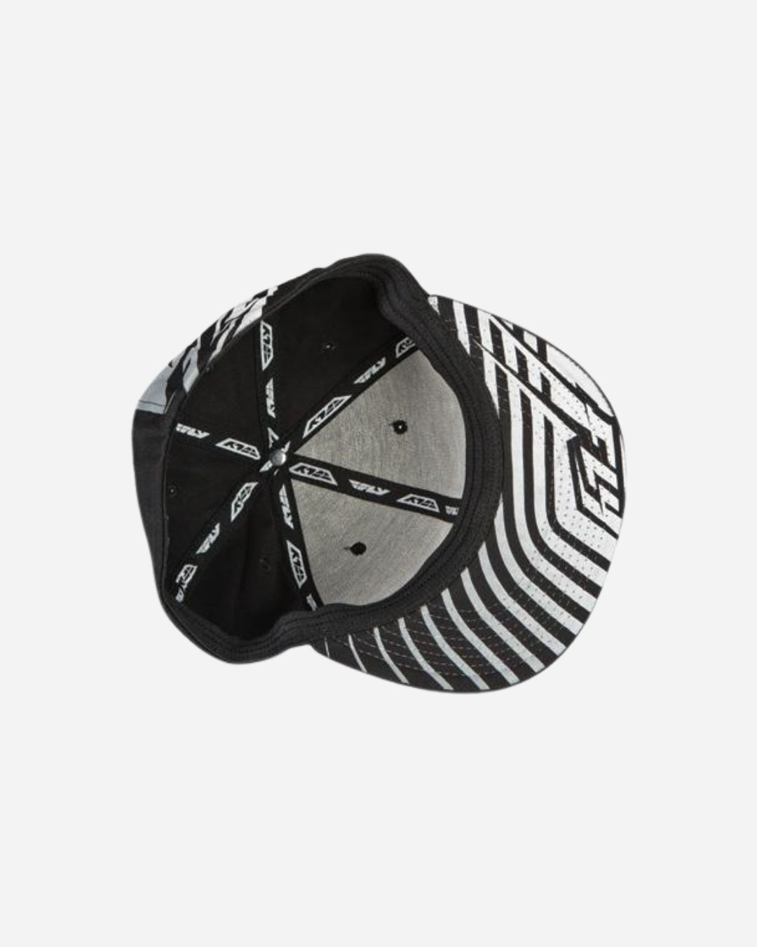 Casquette Fly Racing Sonar - Gris/Noir