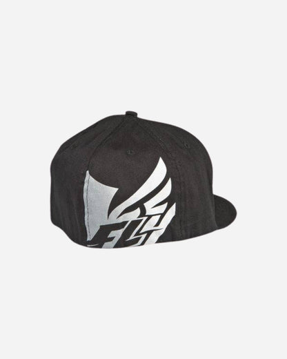 Casquette Fly Racing Sonar - Gris/Noir