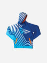 Sweat à capuche Fly Racing Sonar - Bleu/Marine