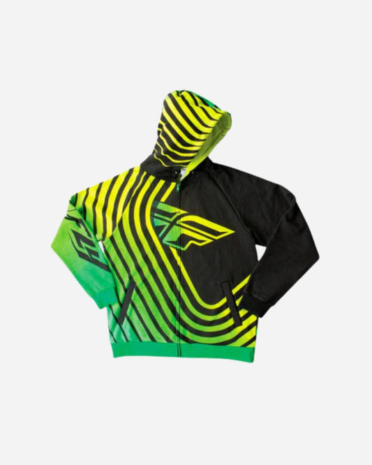 Fly Racing Sonar Hoodie - Green/Black
