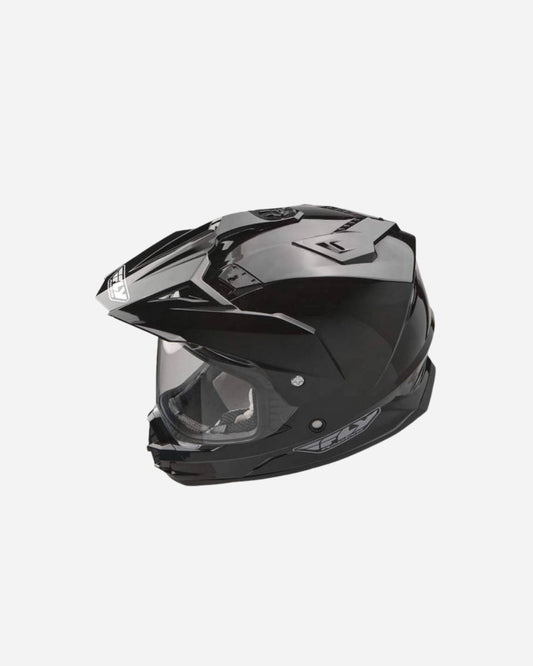 Casque Fly Racing Trekker - Noir brillant
