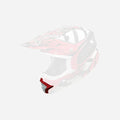 Embout buccal Fly Racing Trophy - Rouge/Noir/Blanc