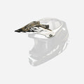 Fly Racing Trophy Visor - Black/White/Silver