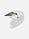Visière Fly Racing Trophy - Noir/Blanc/Argent
