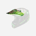Fly Racing Trophy Visor - Green/Black/Silver