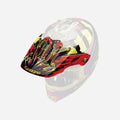 Fly Racing Trophy Visor - Wild Graphic