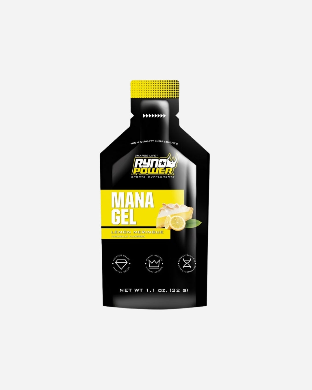 Gel Énergétique Ryno Power Mana - Citron Meringué