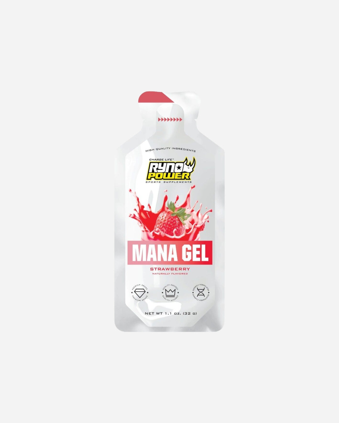 Ryno Power Mana Energie-Gel - Erdbeere