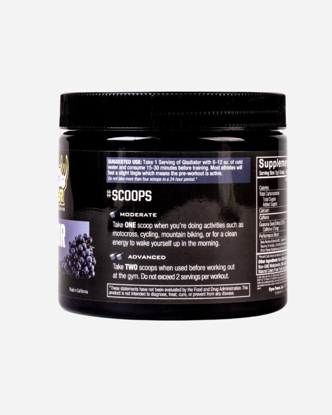 Pré-Workout Ryno Power Gladiator