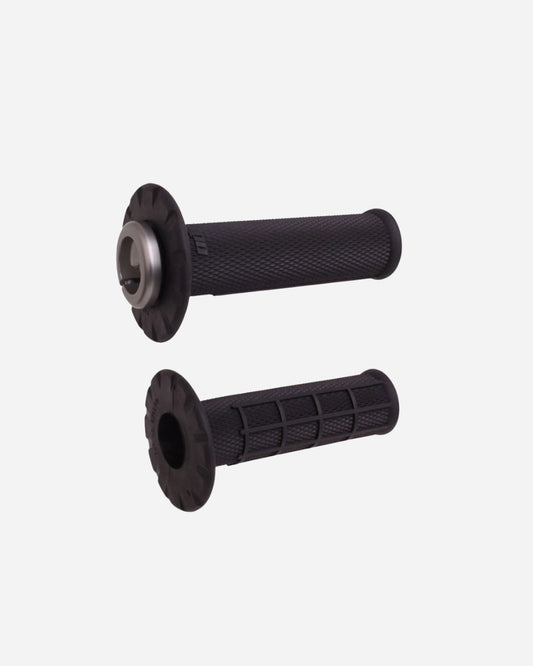 Poignées verrouillables demi gaufres ODI Universel - Noir