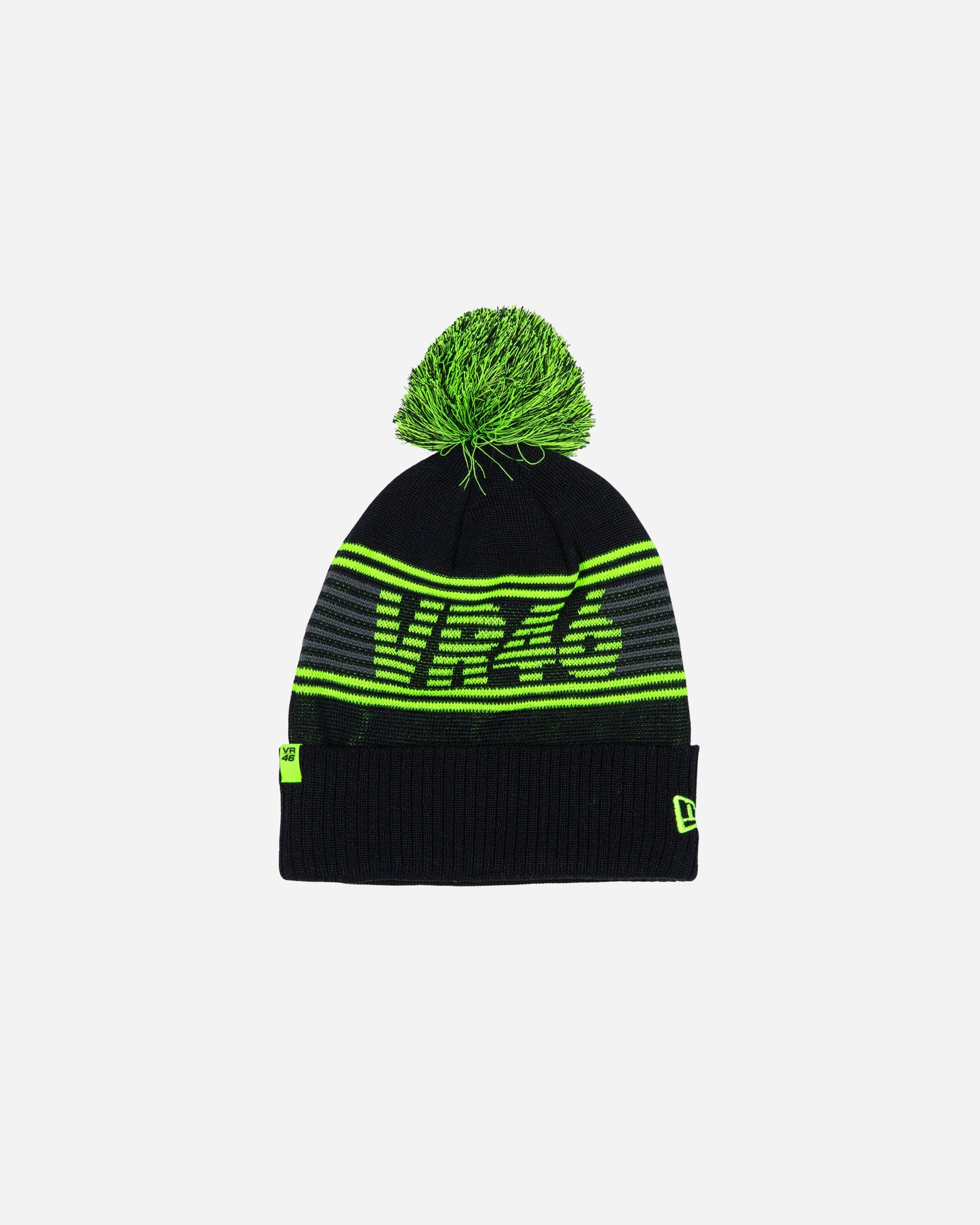 VR46 Recycled Sport Knit Beanie New Era - Schwarz Grün