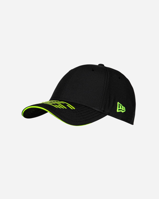Cappellino VR46 Recycled Stripe 9FORTY - Nero/Giallo