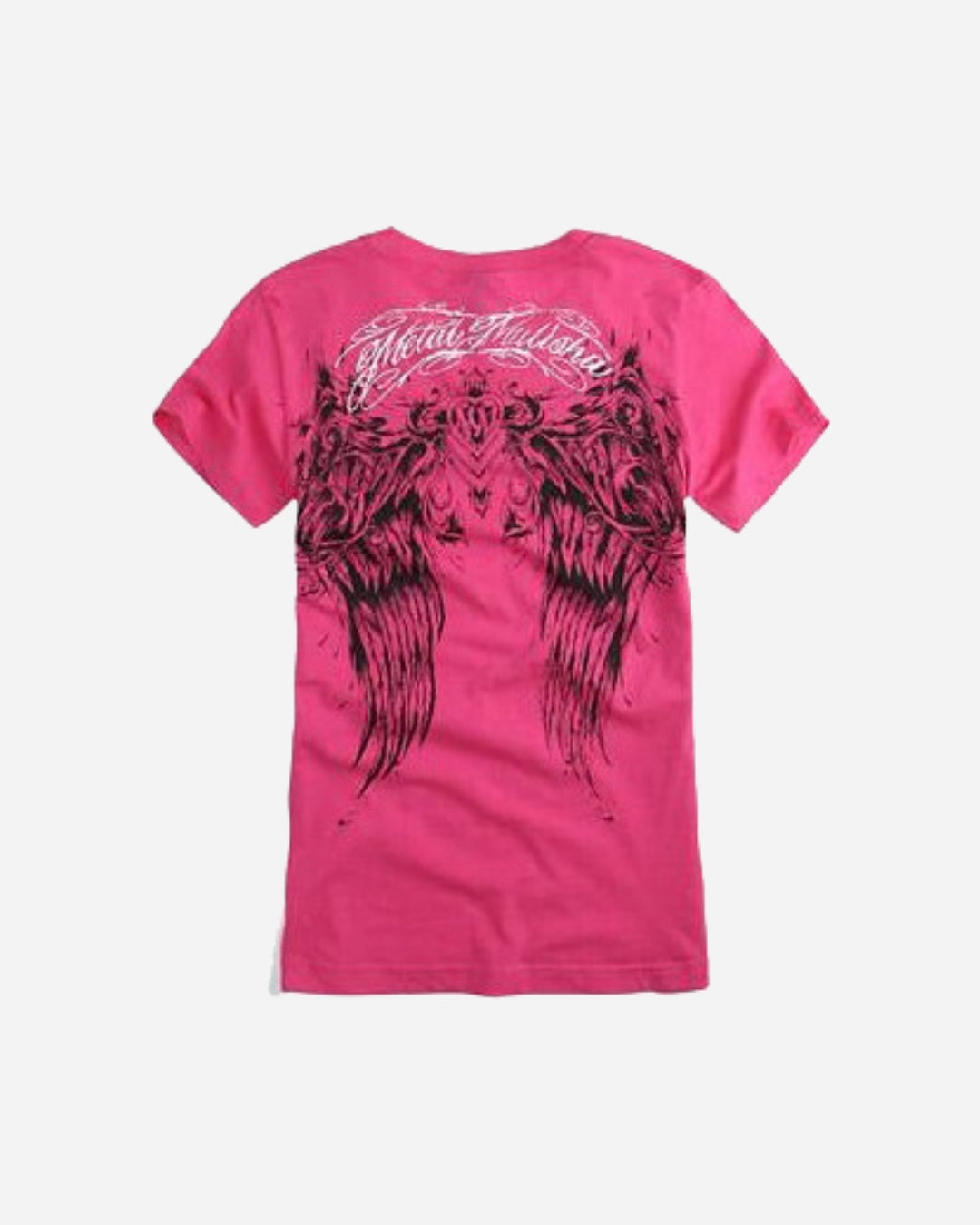 T-shirt Donna Metal Mulisha Fly Girl - Rosa acceso