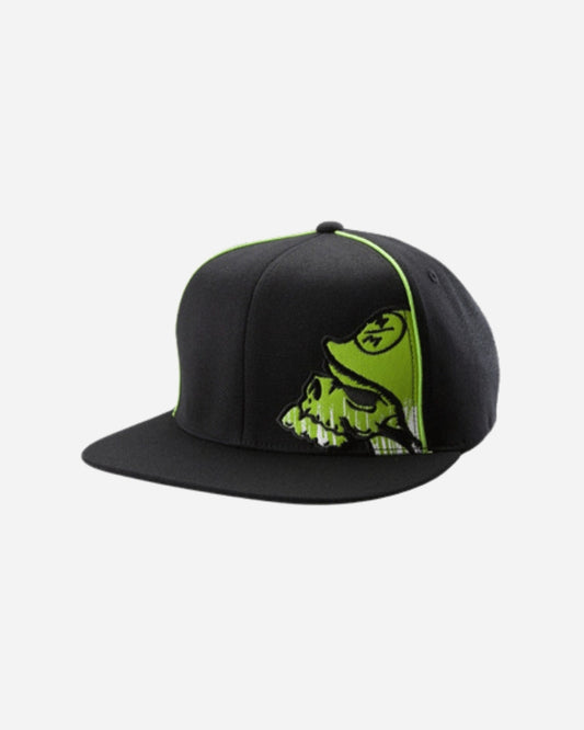 Casquette Metal Mulisha Drained - Noir/Vert