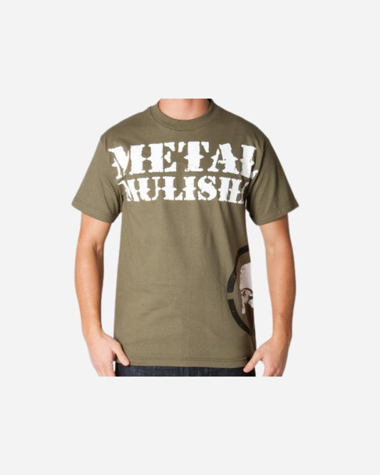 T-shirt Metal Mulisha Outsider - Vert militaire