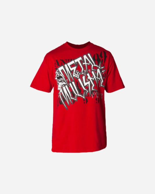 T-shirt Metal Mulisha Municipal - Rouge