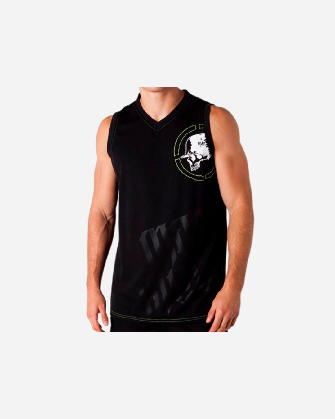 Metal Mulisha Rebellion Tank Top - Black/Green