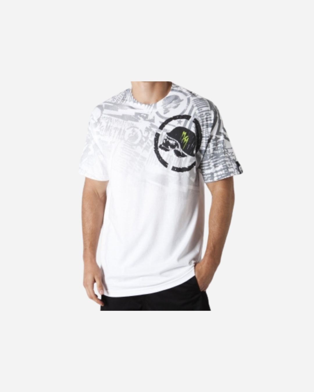 T-shirt Metal Mulisha Jolt - Blanc