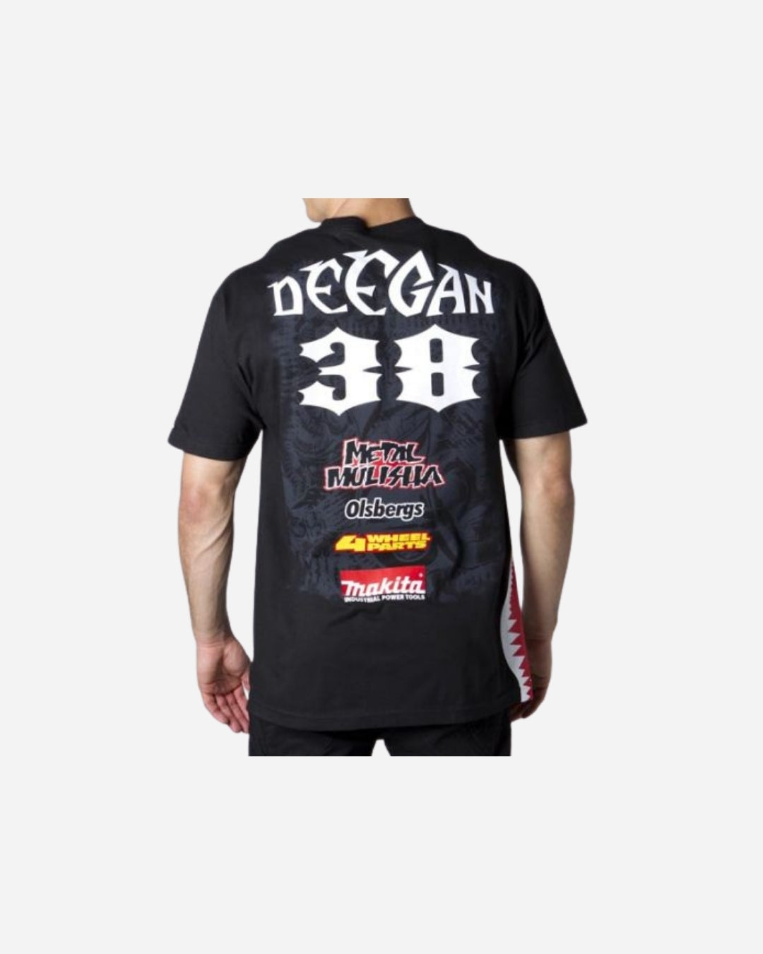 T-shirt Metal Mulisha Deegan Comp 2 - Noir