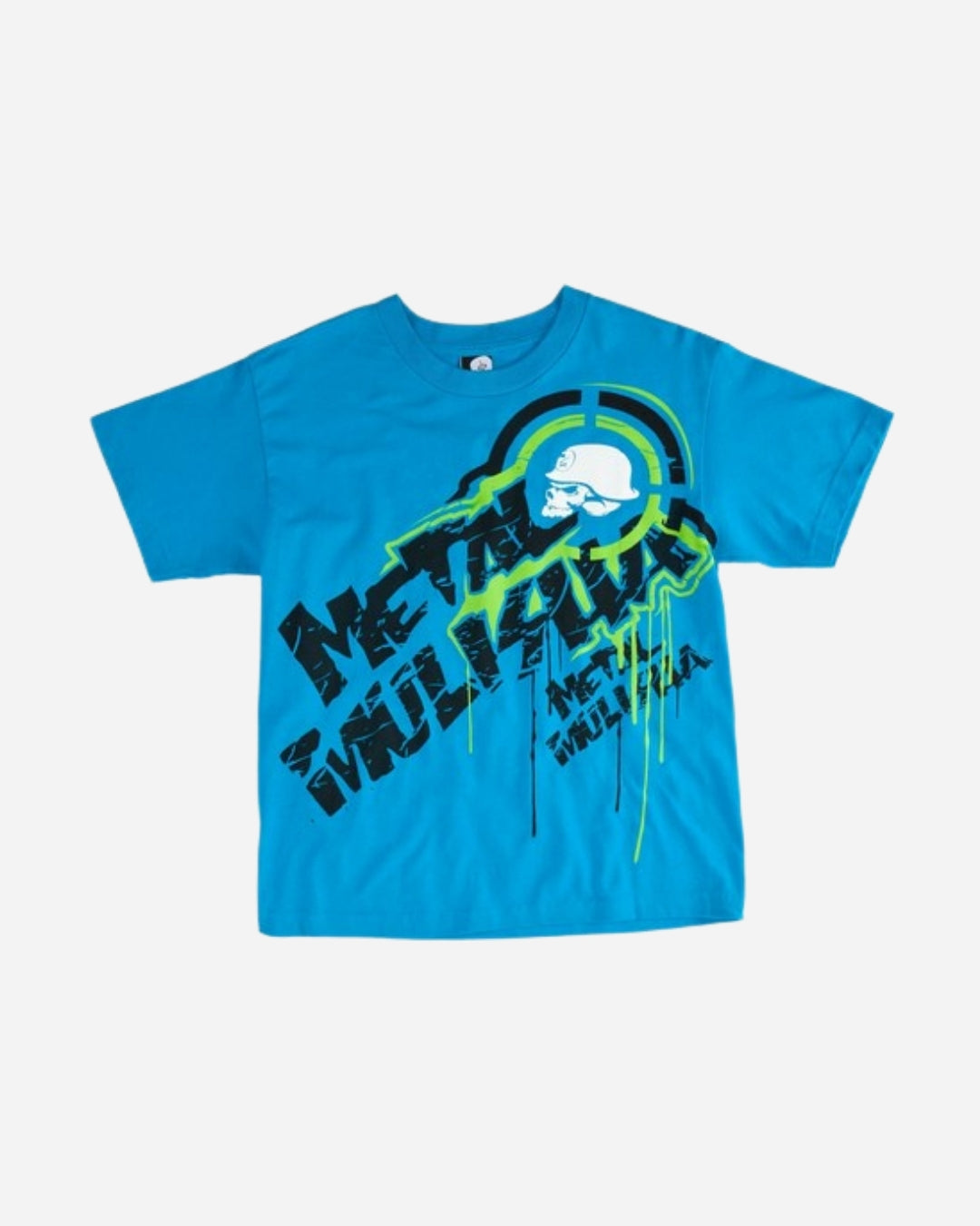 T-shirt Junior Metal Mulisha Drain - Turquoise
