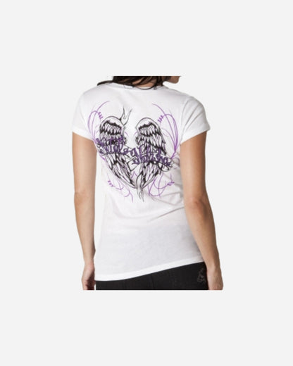 Top Femme Metal Mulisha Remembrance - Blanc