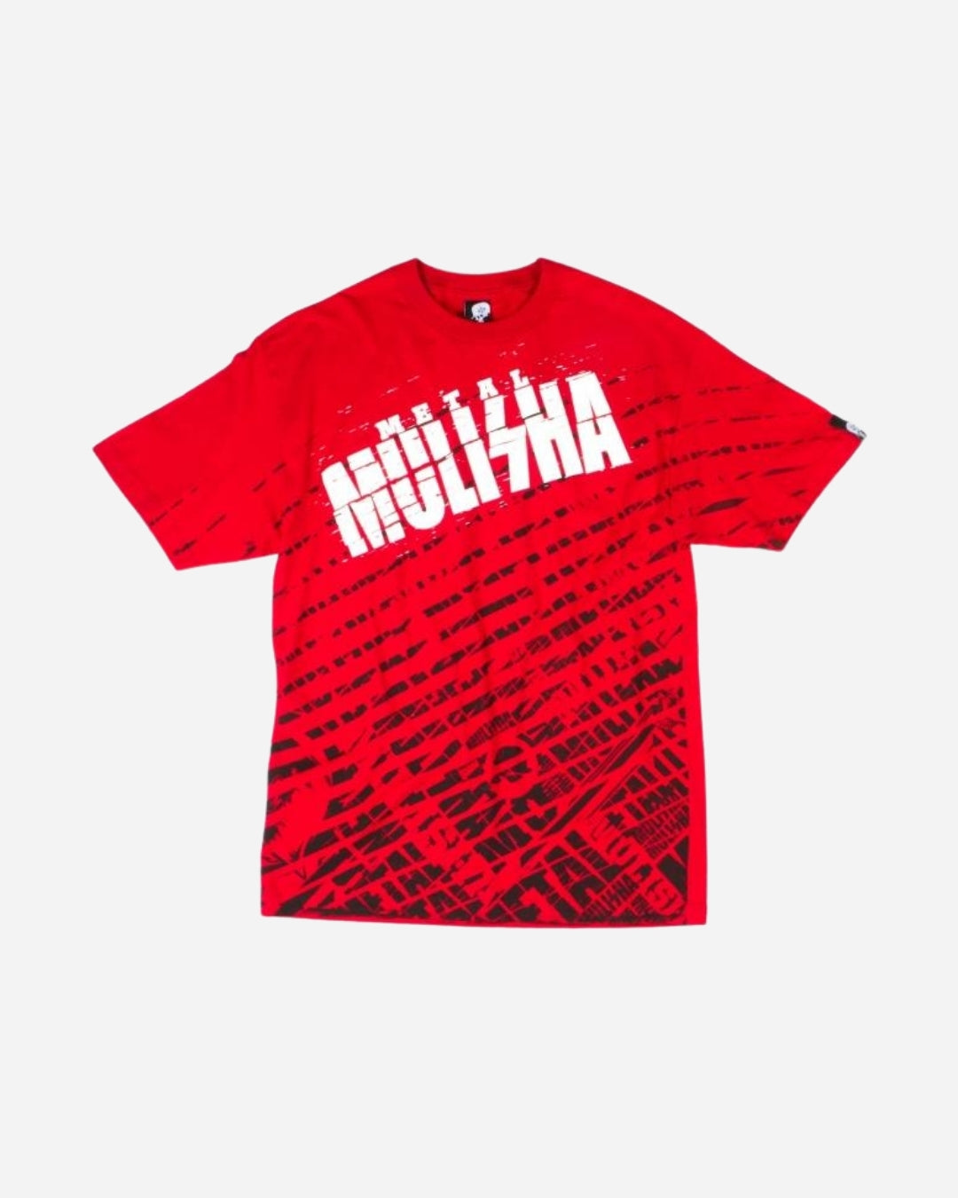 T-shirt Metal Mulisha White Noise - Rouge