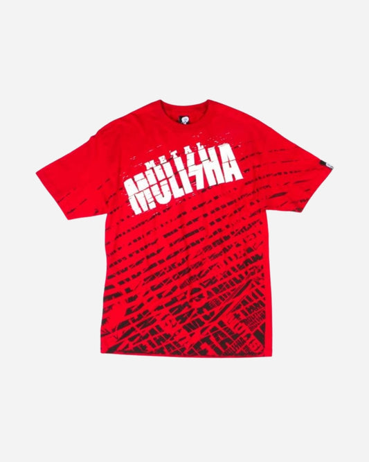 T-shirt Metal Mulisha White Noise - Rouge