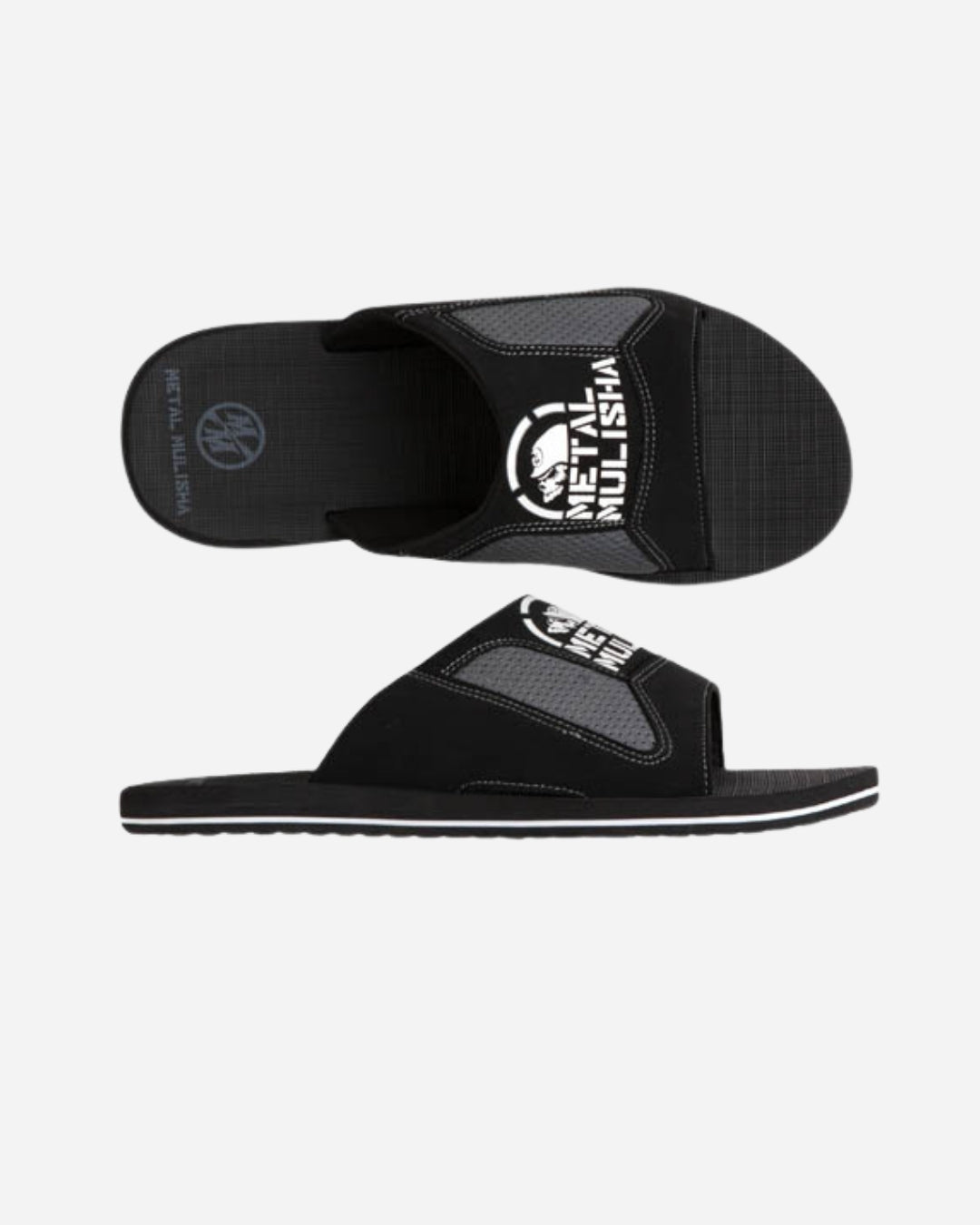 Sandali Slide Metal Mulisha Tendency - Neri