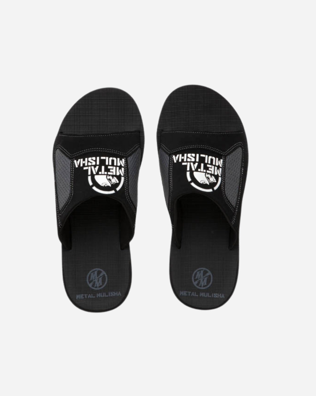 Sandali Slide Metal Mulisha Tendency - Neri
