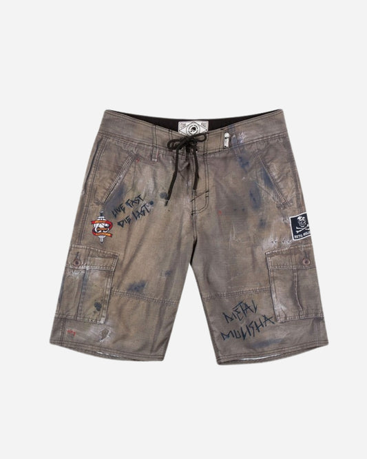 Boardshort Metal Mulisha Apocalypse - Vert militaire