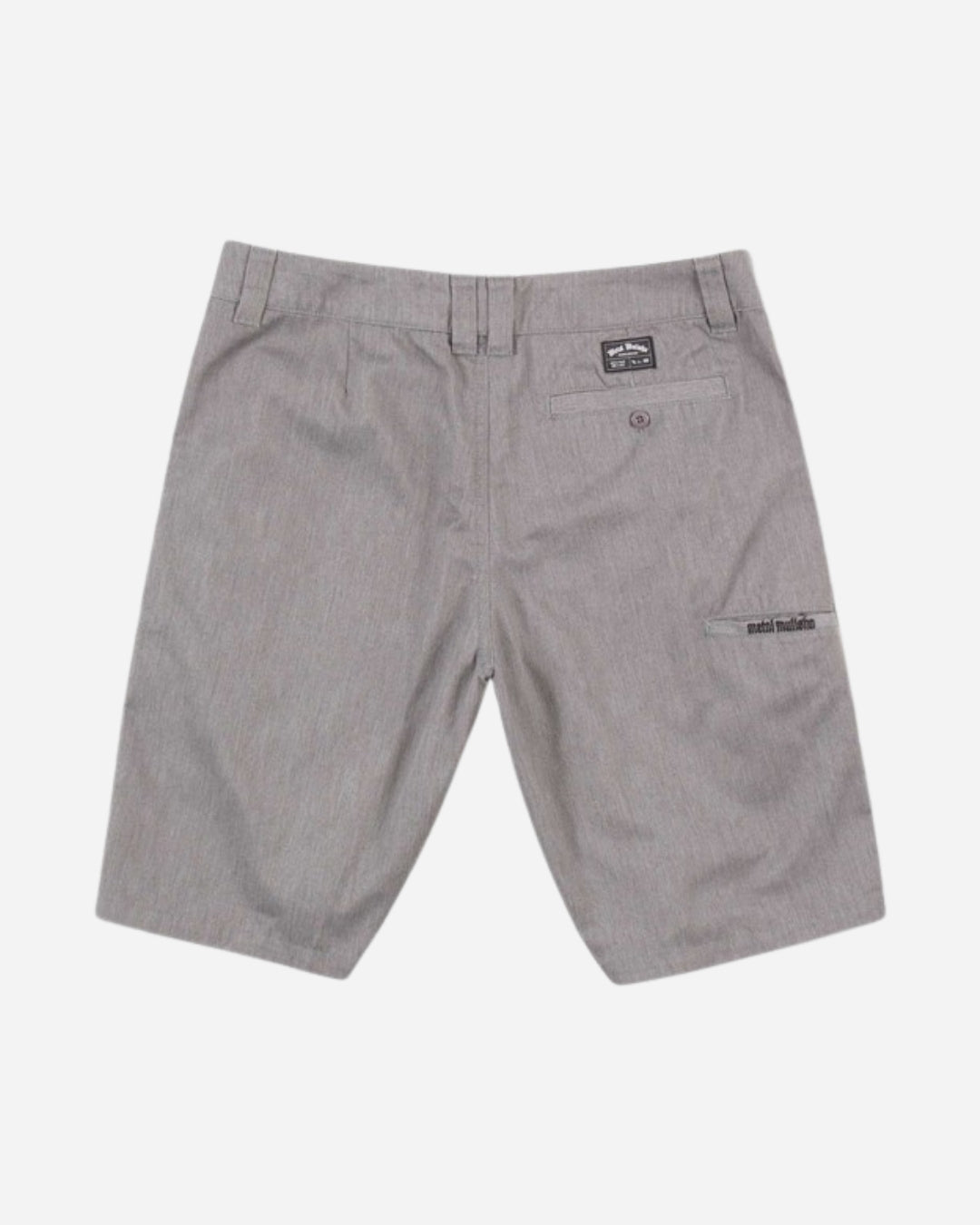 Short Metal Mulisha Straight Away - Anthracite chiné