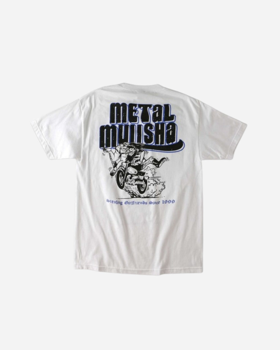 T-shirt Metal Mulisha Stolen - Blanc