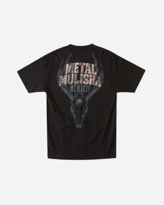 T-shirt Metal Mulisha Six Point - Noir