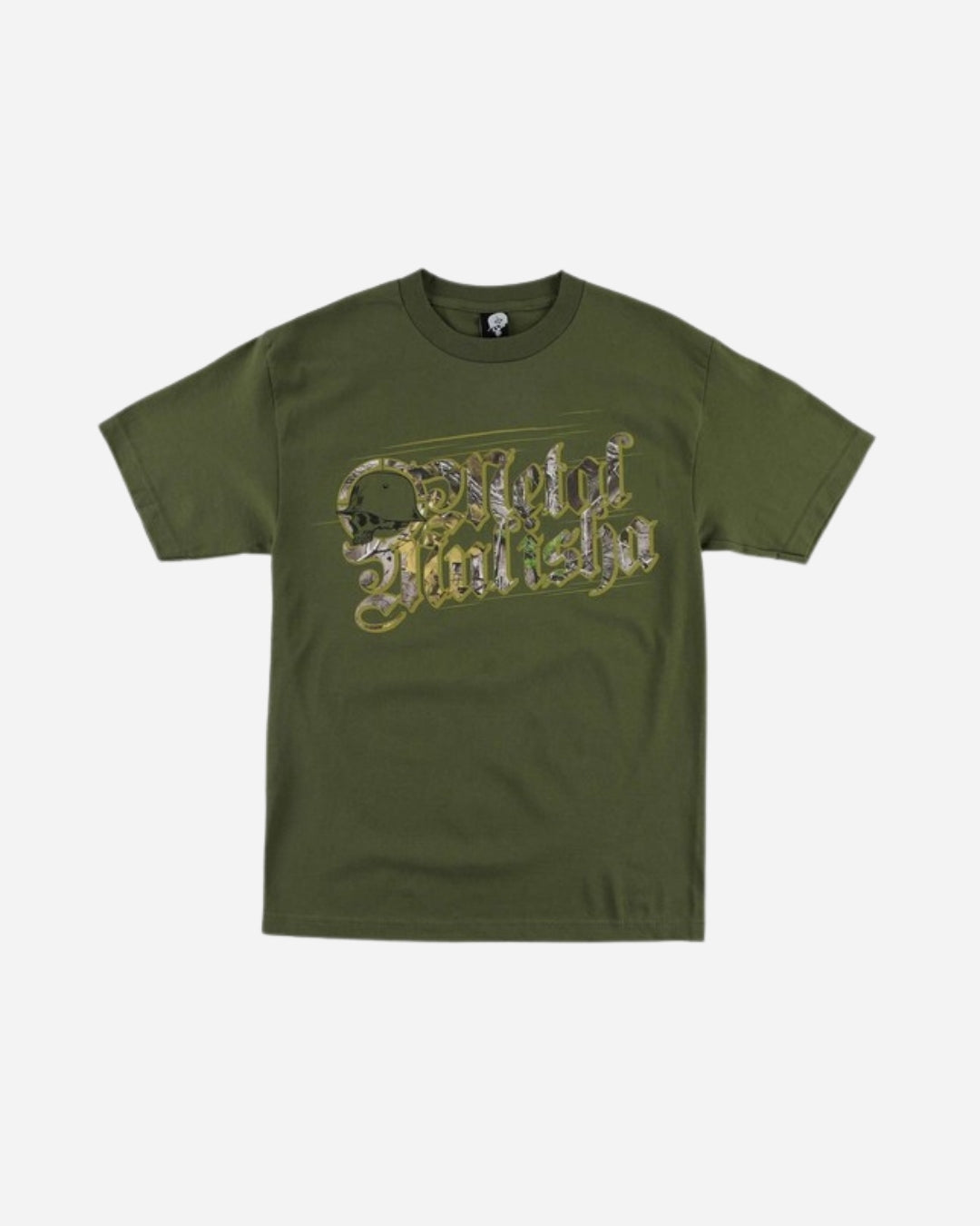 T-shirt Metal Mulisha Threat - Vert militaire