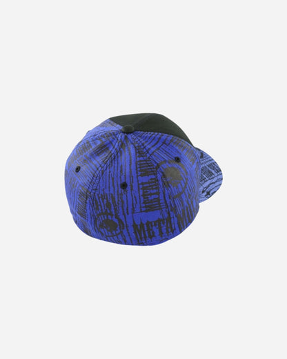 Tappo curvo Metal Mulisha Filler - Blu