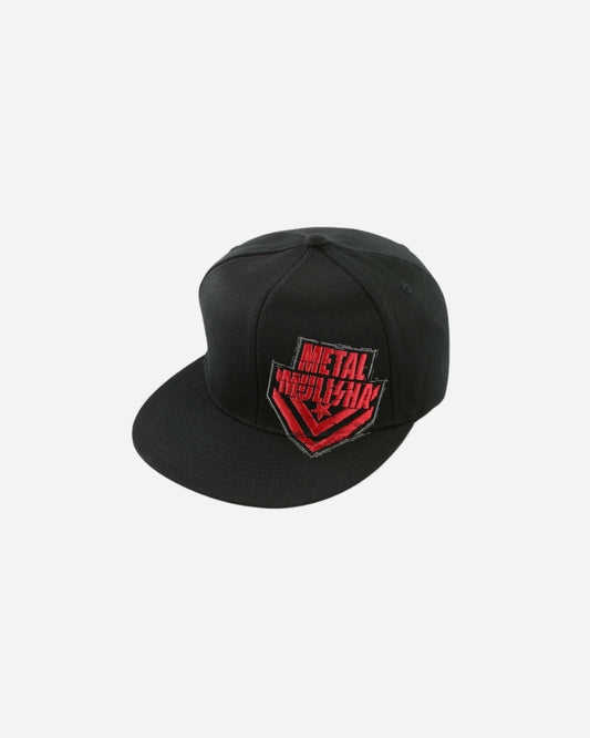 Casquette Metal Mulisha Crumble - Noir/Rouge