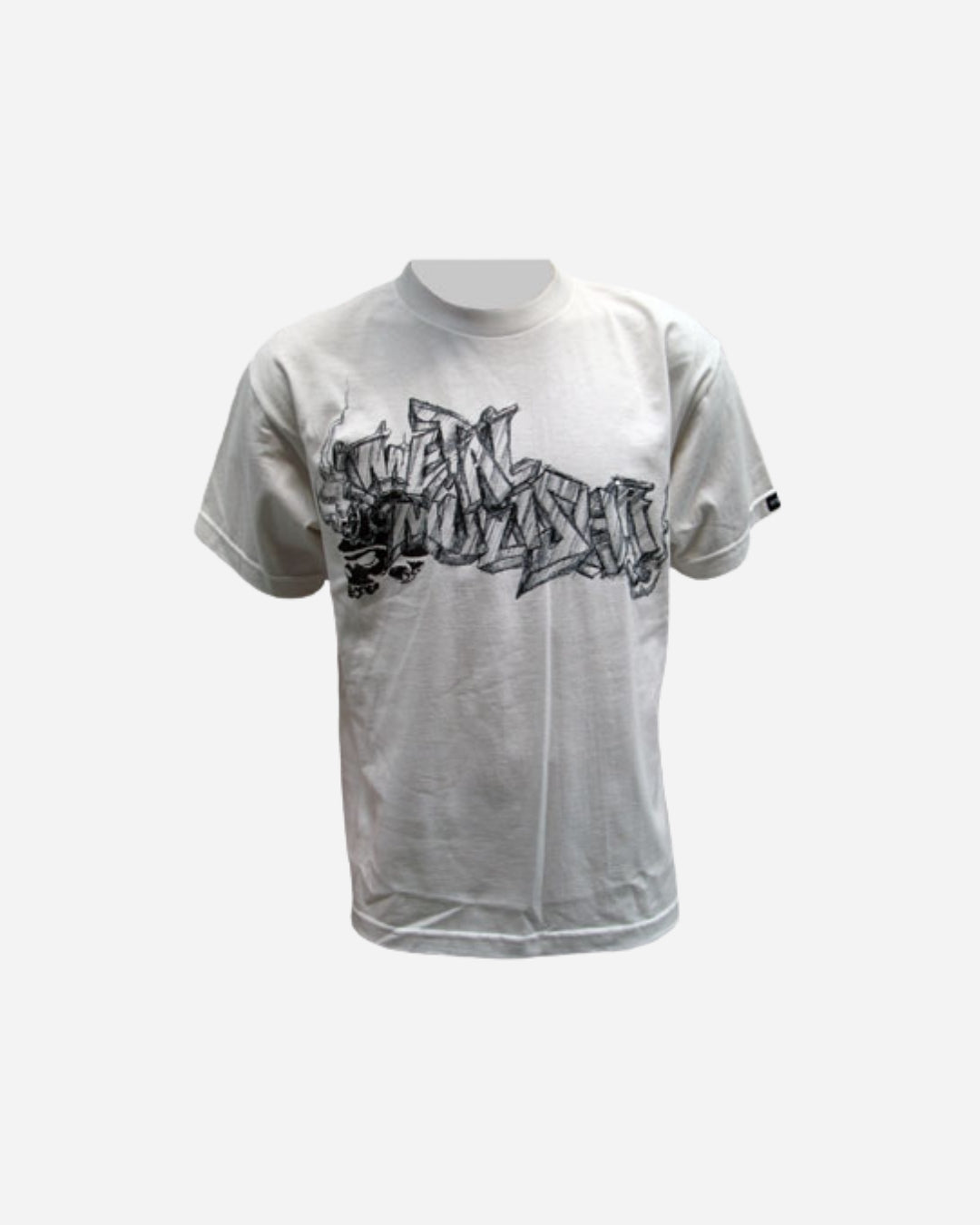 T-shirt Junior Metal Mulisha Exhaust - Blanc