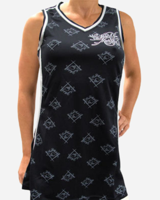 Metal Mulisha Double Cross Kleid - Schwarz