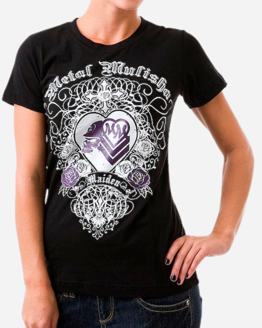 T-shirt Metal Mulisha Metal Storm - Noir