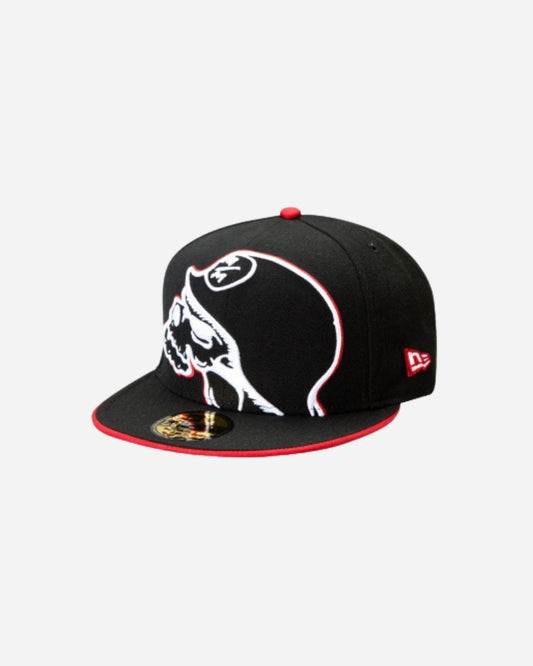 Casquette Metal Mulisha Restrain - Noir/Rouge
