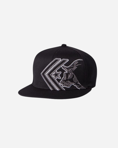 Mulisha Cord Metal Cap - Black/Grey