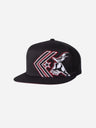 Casquette Metal Mulisha Cord - Noir/Rouge