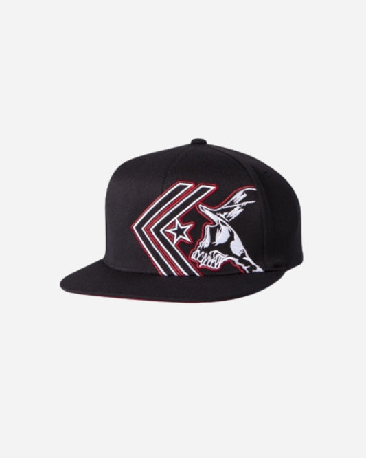 Casquette Metal Mulisha Cord - Noir/Rouge
