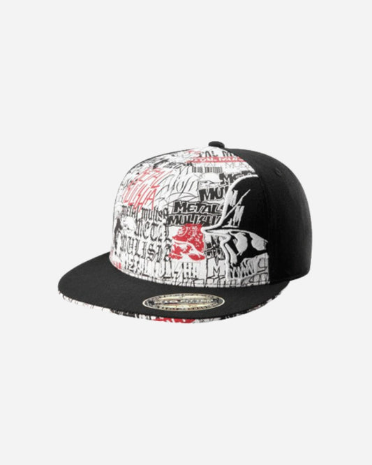 Casquette Metal Mulisha Trademark - Noir/Rouge