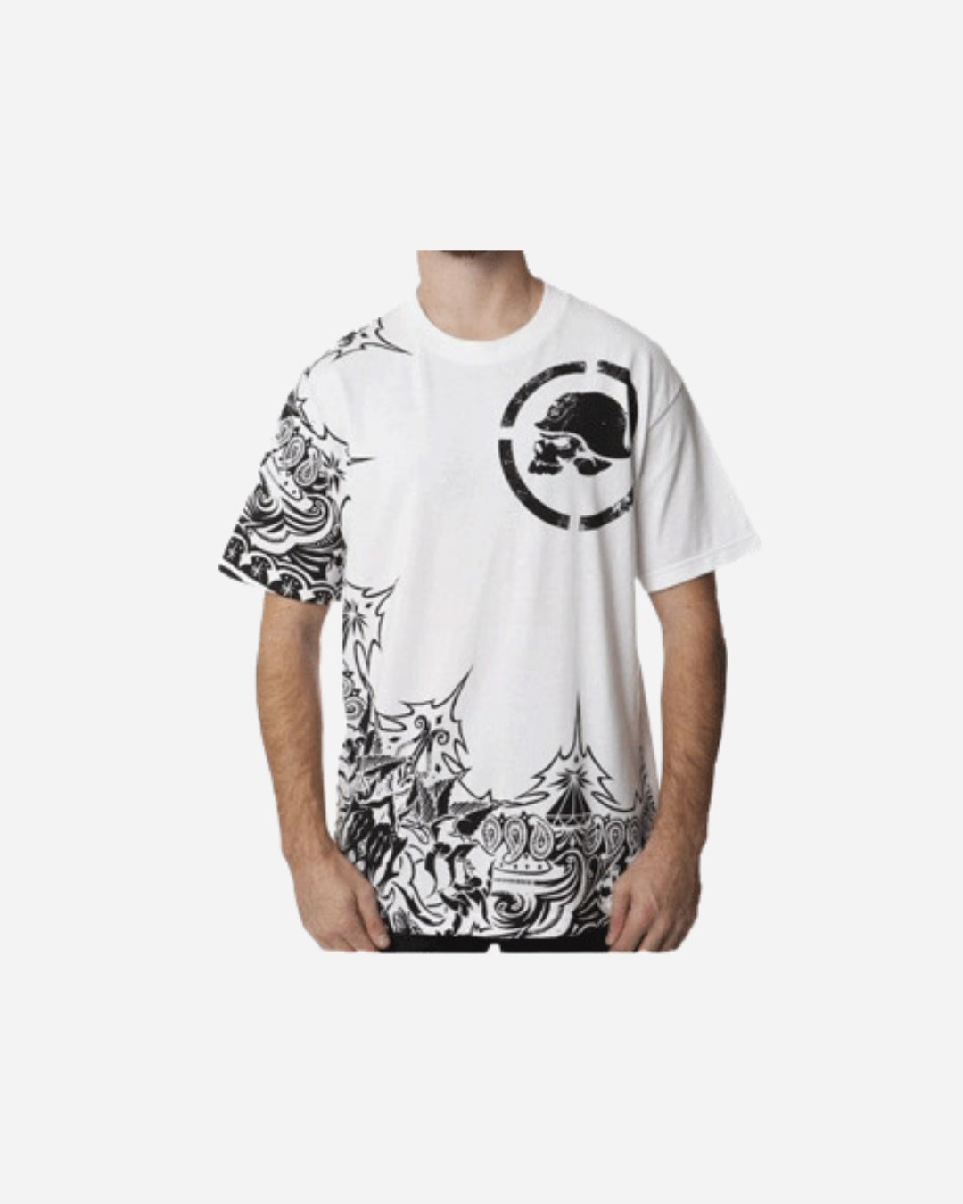 T-shirt Metal Mulisha Madness - Blanc