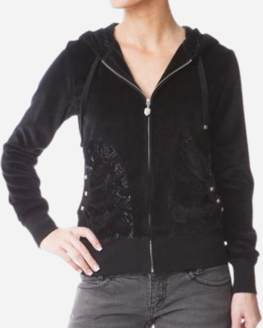 Sweat à capuche Femme Metal Mulisha Sponsored - Noir