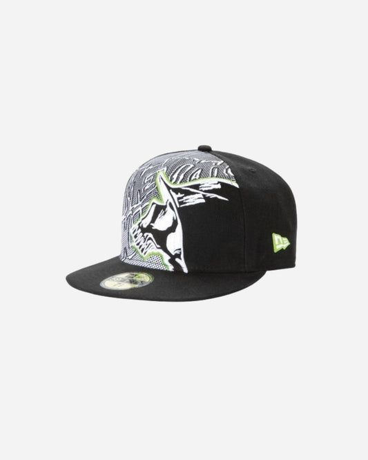 Casquette Metal Mulisha Decimal - Noir/Vert