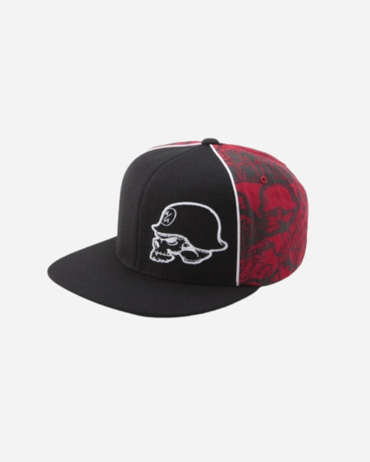 Casquette Metal Mulisha Stage - Noir/Rouge
