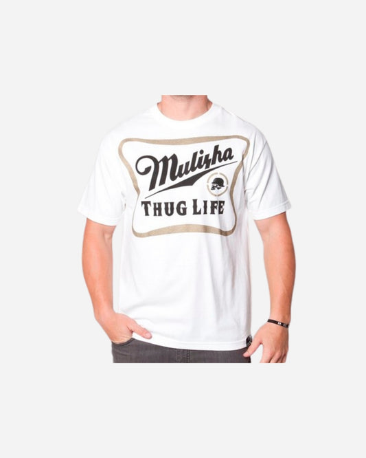 T-shirt Metal Mulisha Thuglife - Blanc